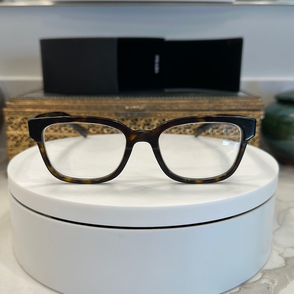 Prada **Rx** Tortoiseshell Eyeglass Frames - Euc … - image 2